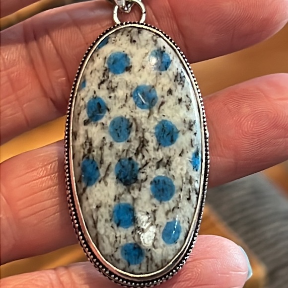 #498 K2 Handcrafted Pendant In An Antique Setting NWOT - Picture 8 of 16